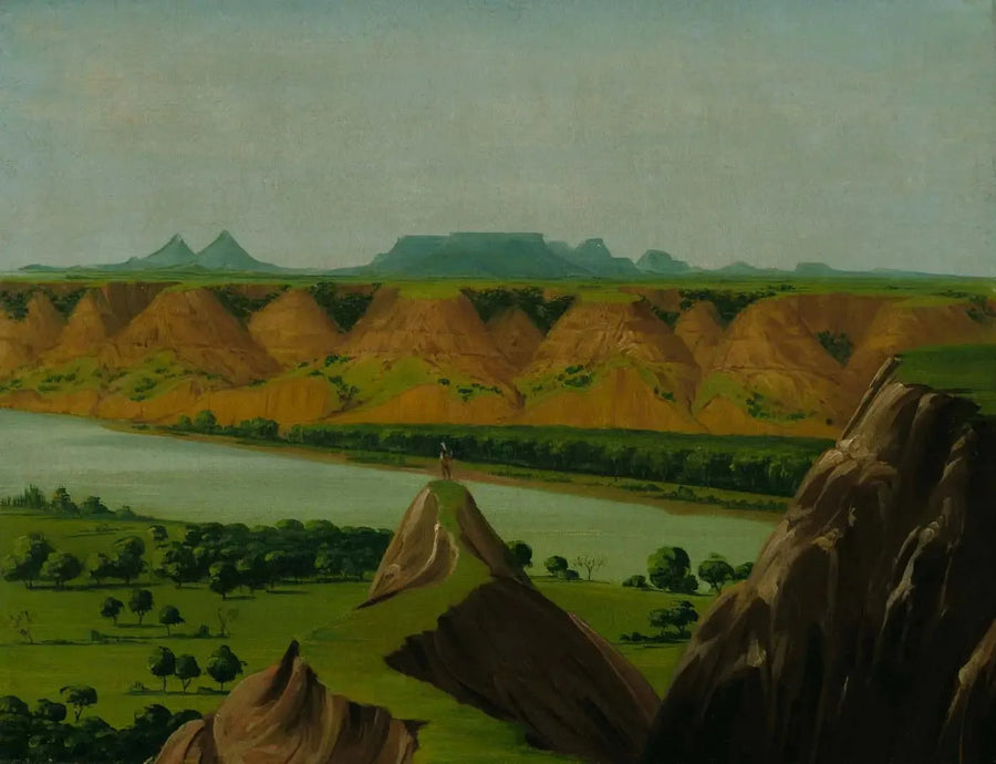Reproductie van "Big Bend op de boven-Missouri, 1900 mijl boven Saint-Louis" - George Catlin

Source:
Big Bend sur le Haut-Missouri, à 1900 milles au-dessus de Saint-Louis - George Catlin