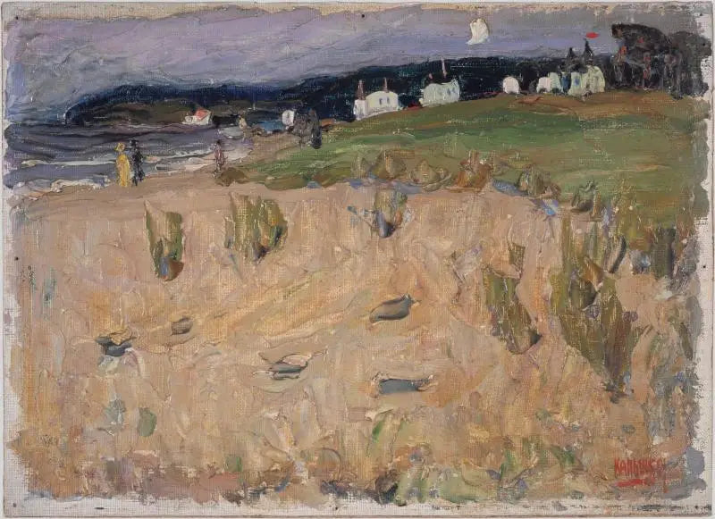 Binz op Rügen (Schemering) - Vassily Kandinsky