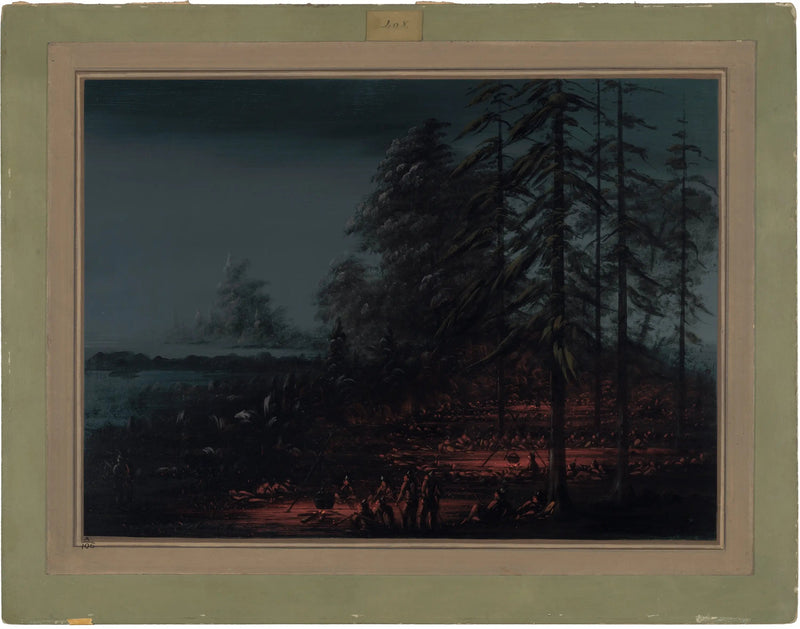 Bivak van een Sioux-oorlogsgroep - George Catlin

Source:
Bivouac d'un groupe de guerre sioux - George Catlin