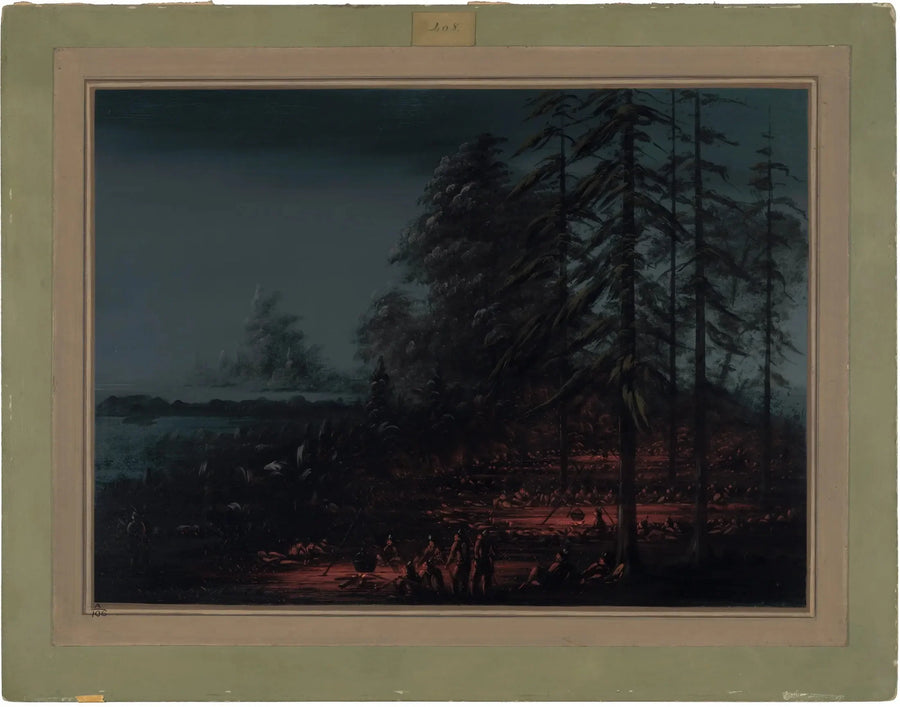 Bivak van een Sioux-oorlogsgroep - George Catlin

Source:
Bivouac d'un groupe de guerre sioux - George Catlin