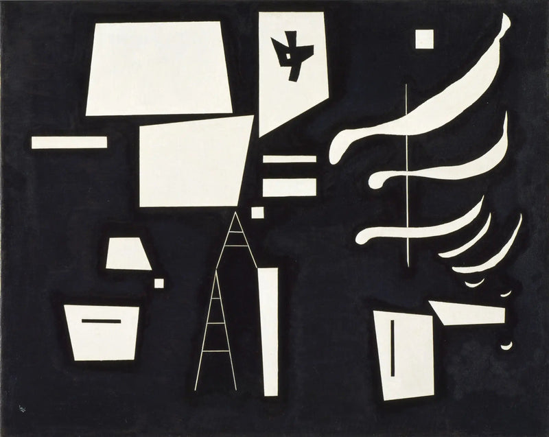 Wit - Zacht en hard - Vassily Kandinsky