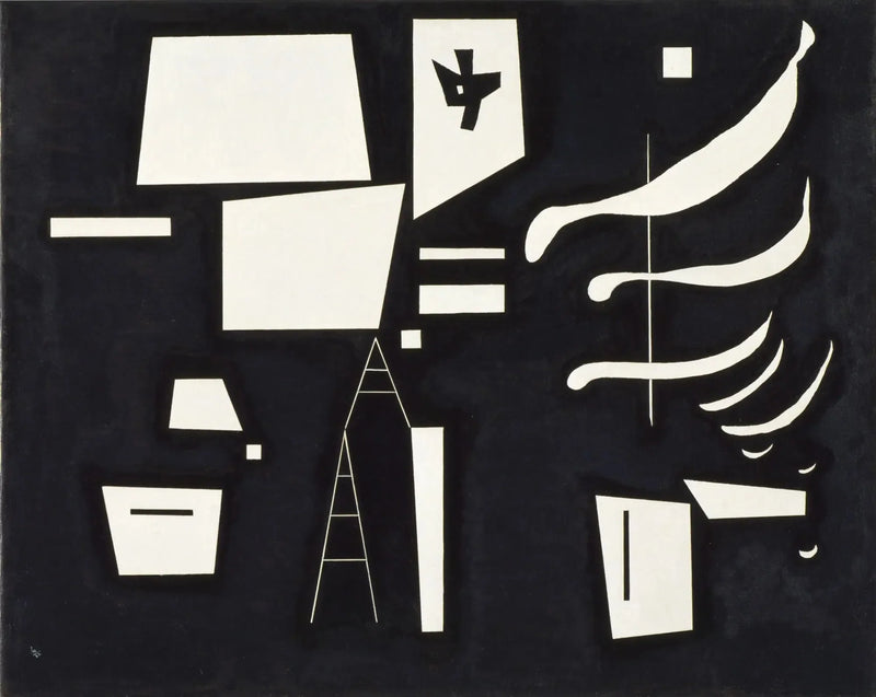 Wit - Zacht en hard - Vassily Kandinsky