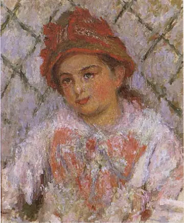 Blanche Hoschedé als kind - Claude Monet