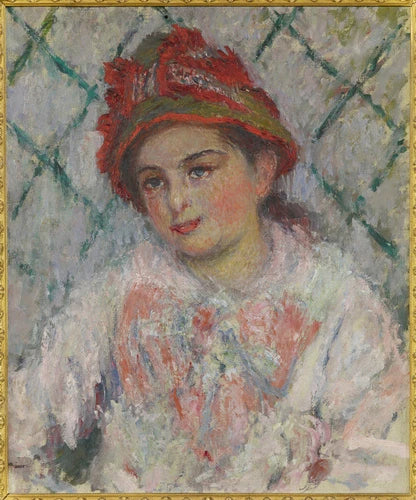 Blanche Hoschedé kind W619 - Claude Monet