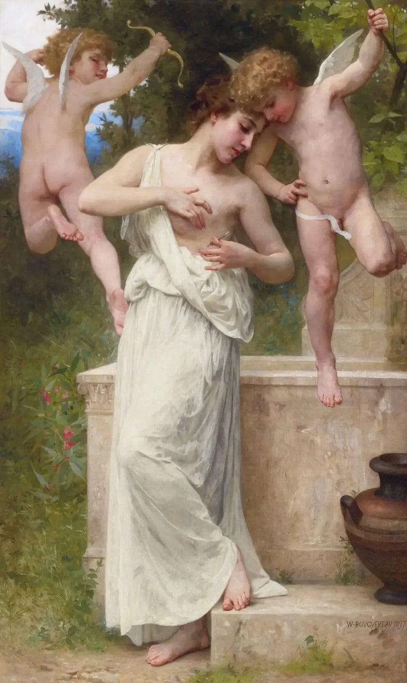 Wonden van de liefde - Bouguereau