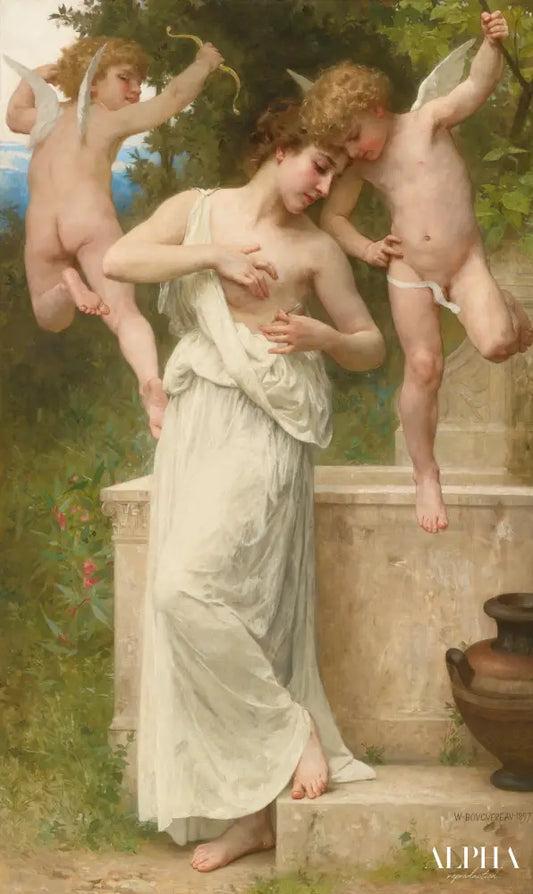 Blessures D’amour - William-Adolphe Bouguereau Reproductions de tableaux à la peinture à l’huile