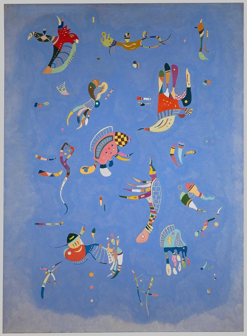 Hemelsblauw - Vassily Kandinsky