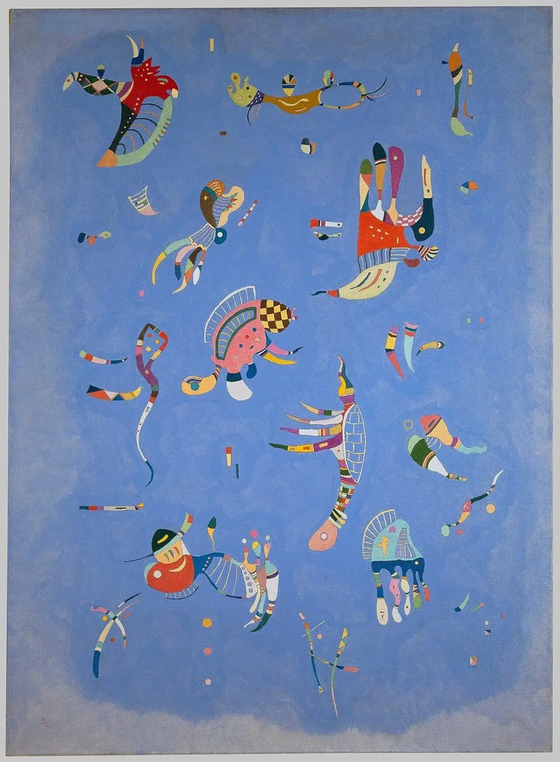 Hemelsblauw - Vassily Kandinsky