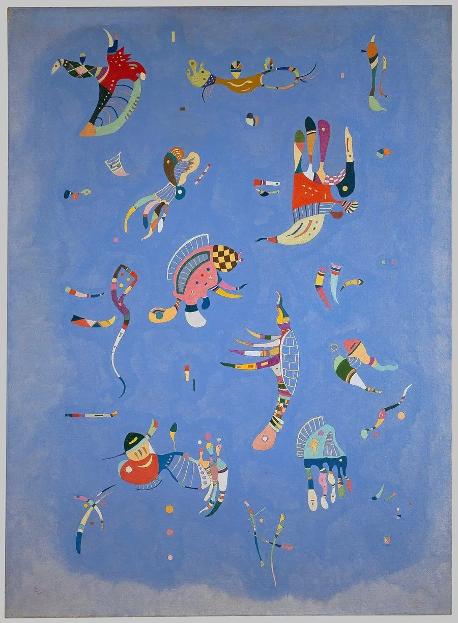 Hemelsblauw - Vassily Kandinsky