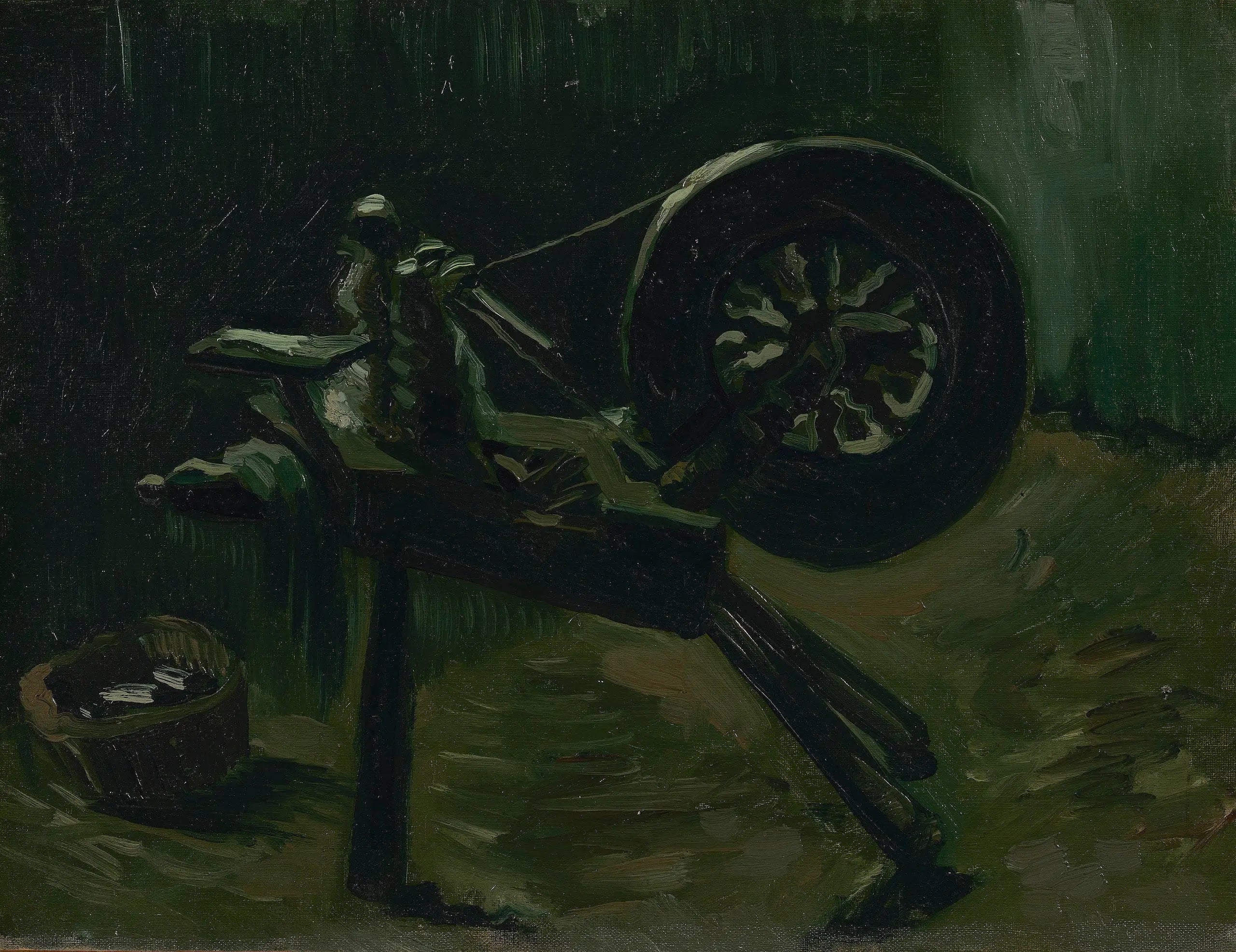 Reproduction du tableau « Bobinoir - Vincent van Gogh » par Alpha Reproduction en peinture à l’huile