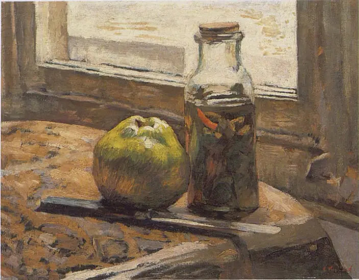 Potje augurken en appels - Édouard Vuillard