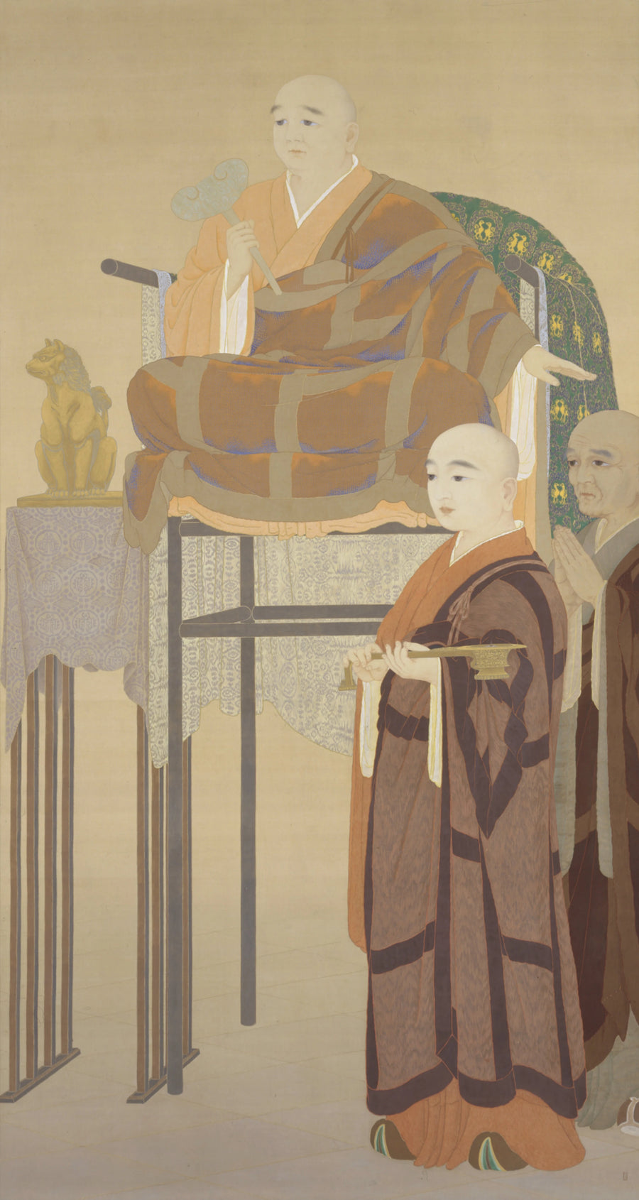 Bodhisattva Kenshu, Hishida Shunsō, 1907