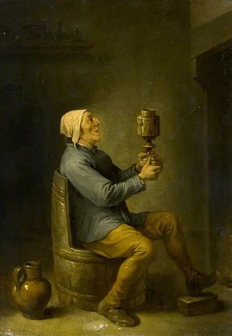 Boer zittend op een tonnetafel - David Teniers de Jonge

Source:
Boer assis sur une chaise tonneau - David Teniers le Jeune