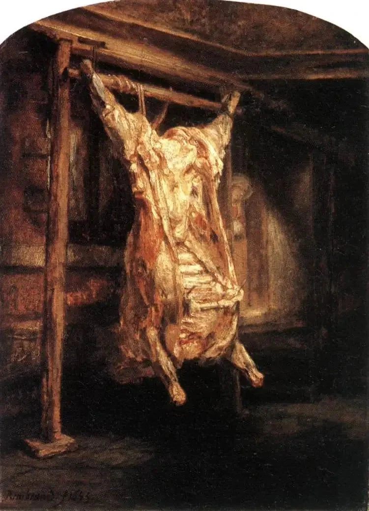 De Ontlede Rund - Rembrandt