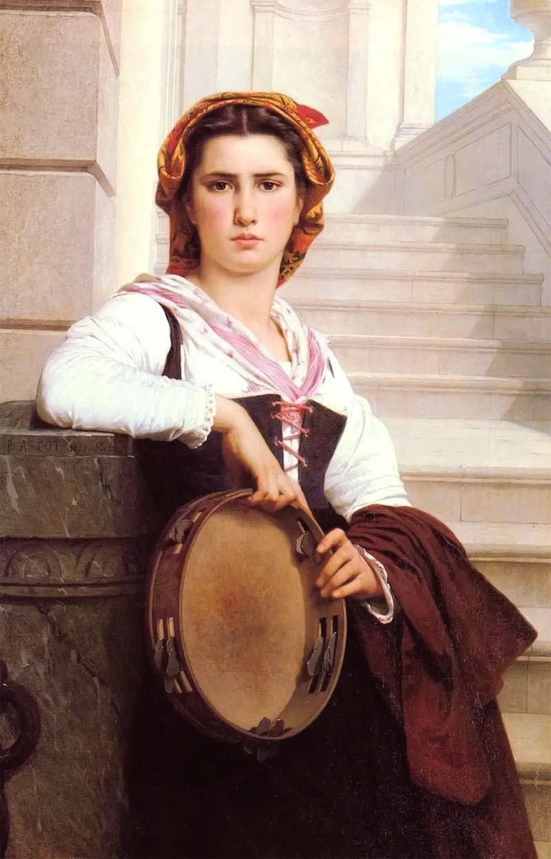 Bohemien - Pierre Auguste Cot

Source:
Bohémienne - Pierre Auguste Cot