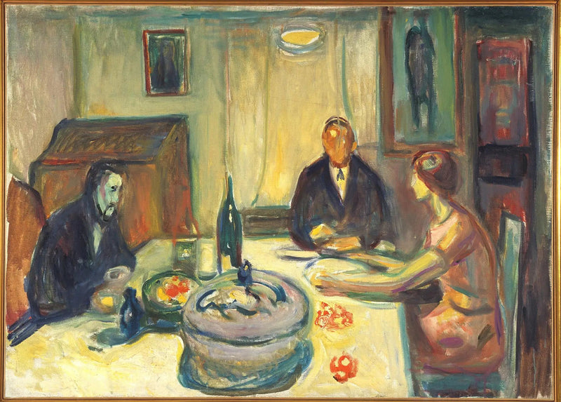 Bohemians van Oslo - Edvard Munch