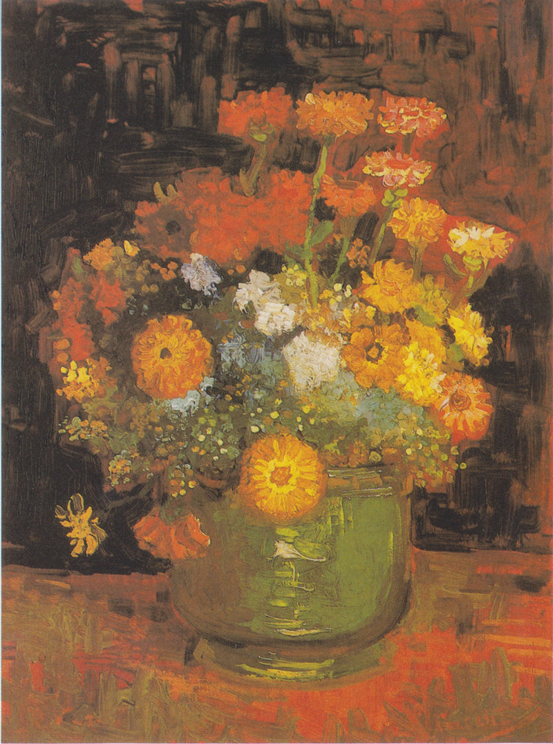 Kom met Zinnia's - Vincent van Gogh