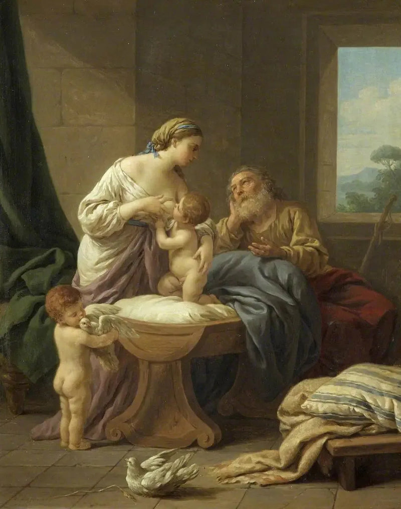 Goede ouderdom - Louis Jean François Lagrenée

Source:
Bonne vieillesse - Louis Jean François Lagrenée