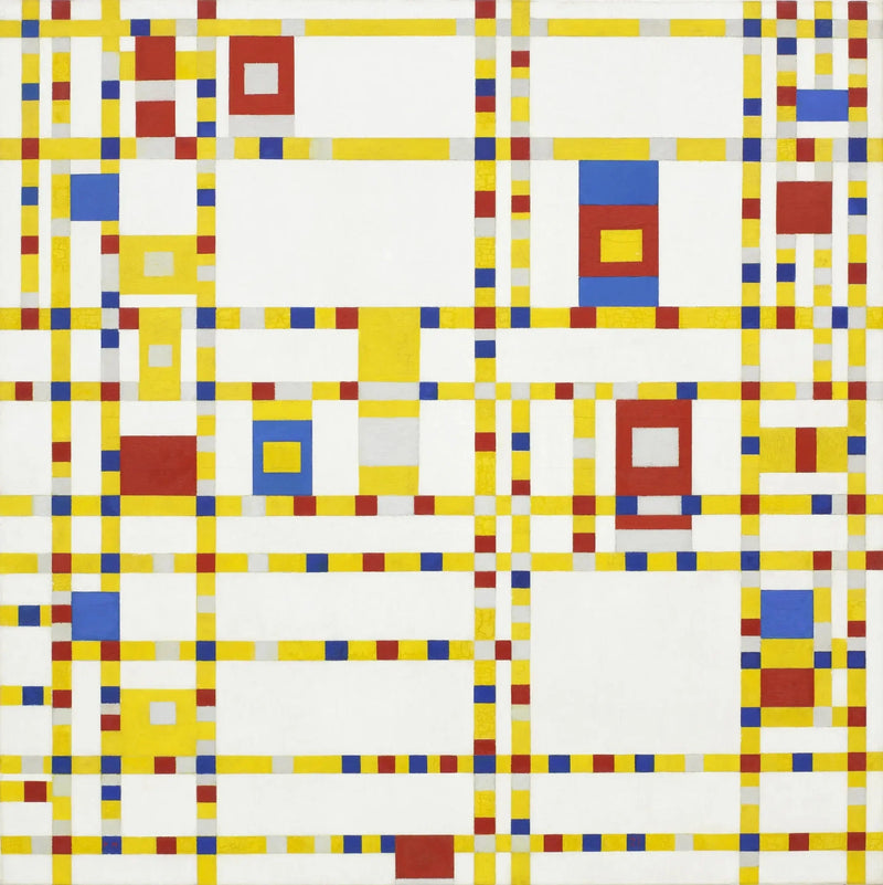 Boogie-Woogie van Broadway - Piet Mondrian