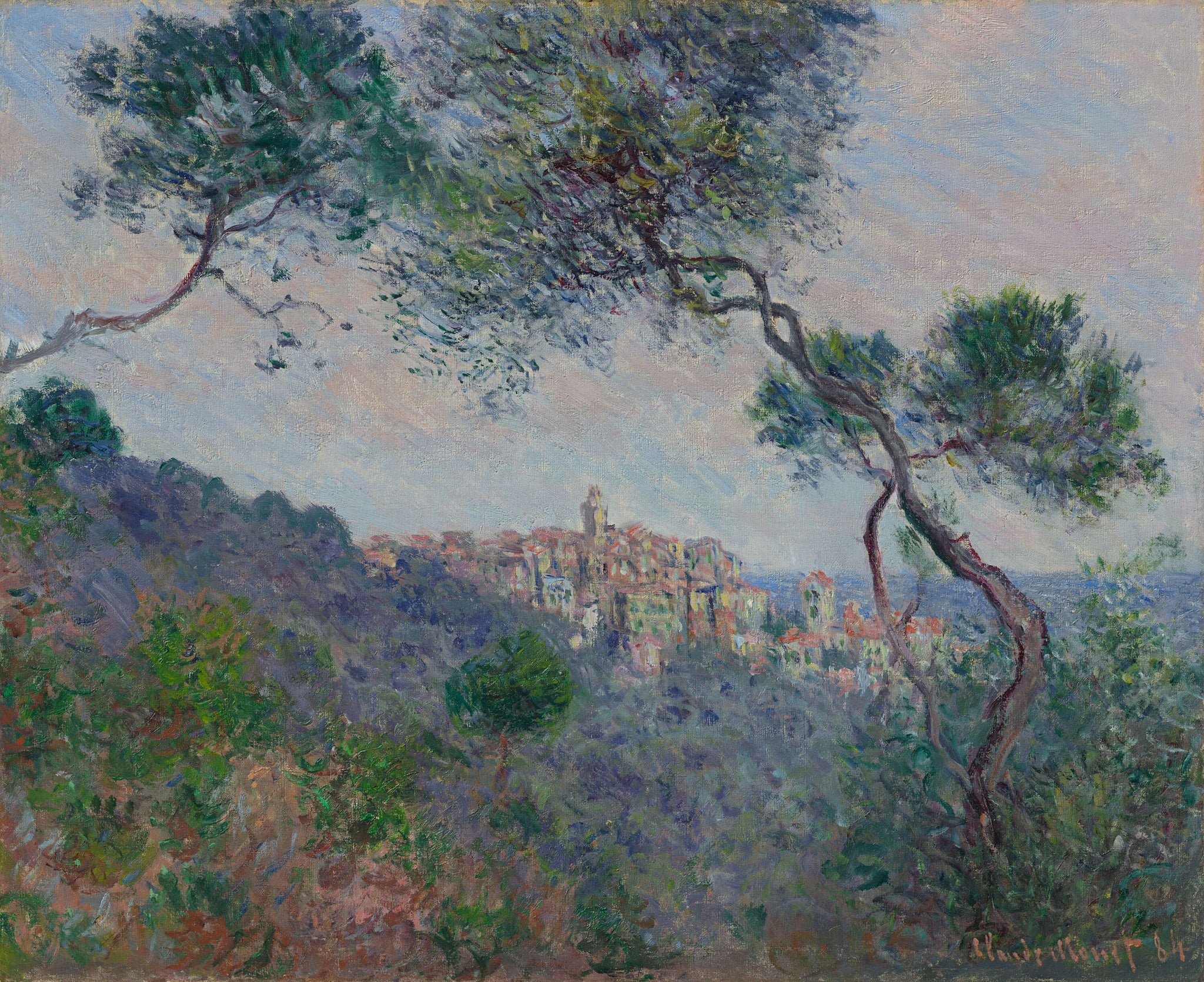 Bordighera, Italie W852 par Claude Monet, Museum Barberini