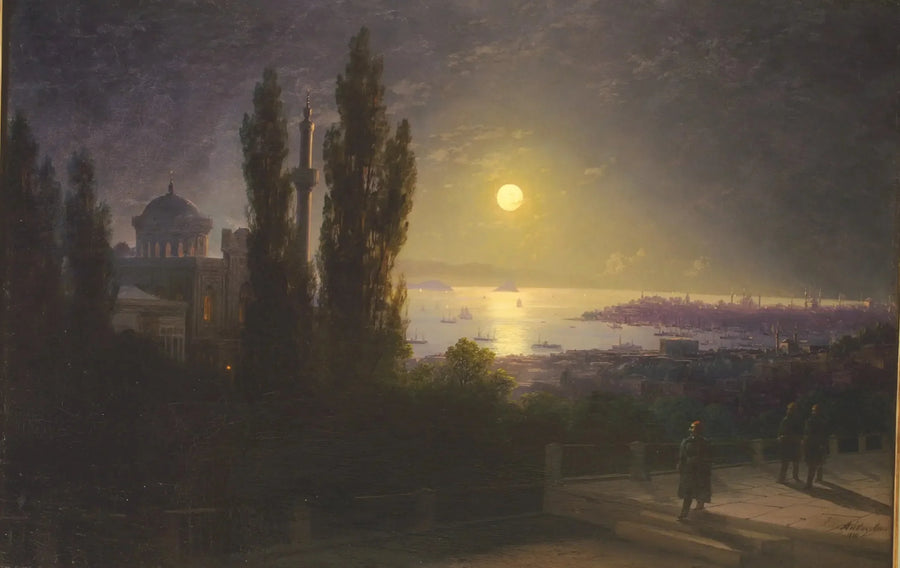Reproductie van een schilderij van Ivan Aïvazovski

Source:
Q56464700 - Ivan Aïvazovski