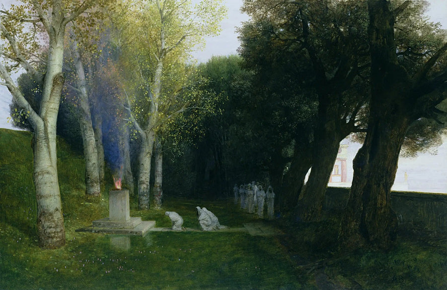 Heilig bosje (II) - Arnold Böcklin

Source:
Bosquet sacré (II) - Arnold Böcklin