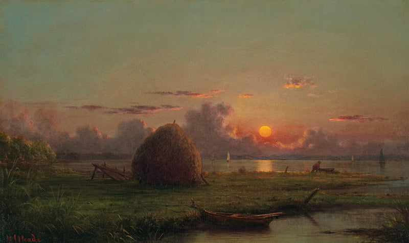 Hooihoop bij zonsondergang - Martin Johnson Heade

Source:
Botte de foin au coucher du soleil - Martin Johnson Heade