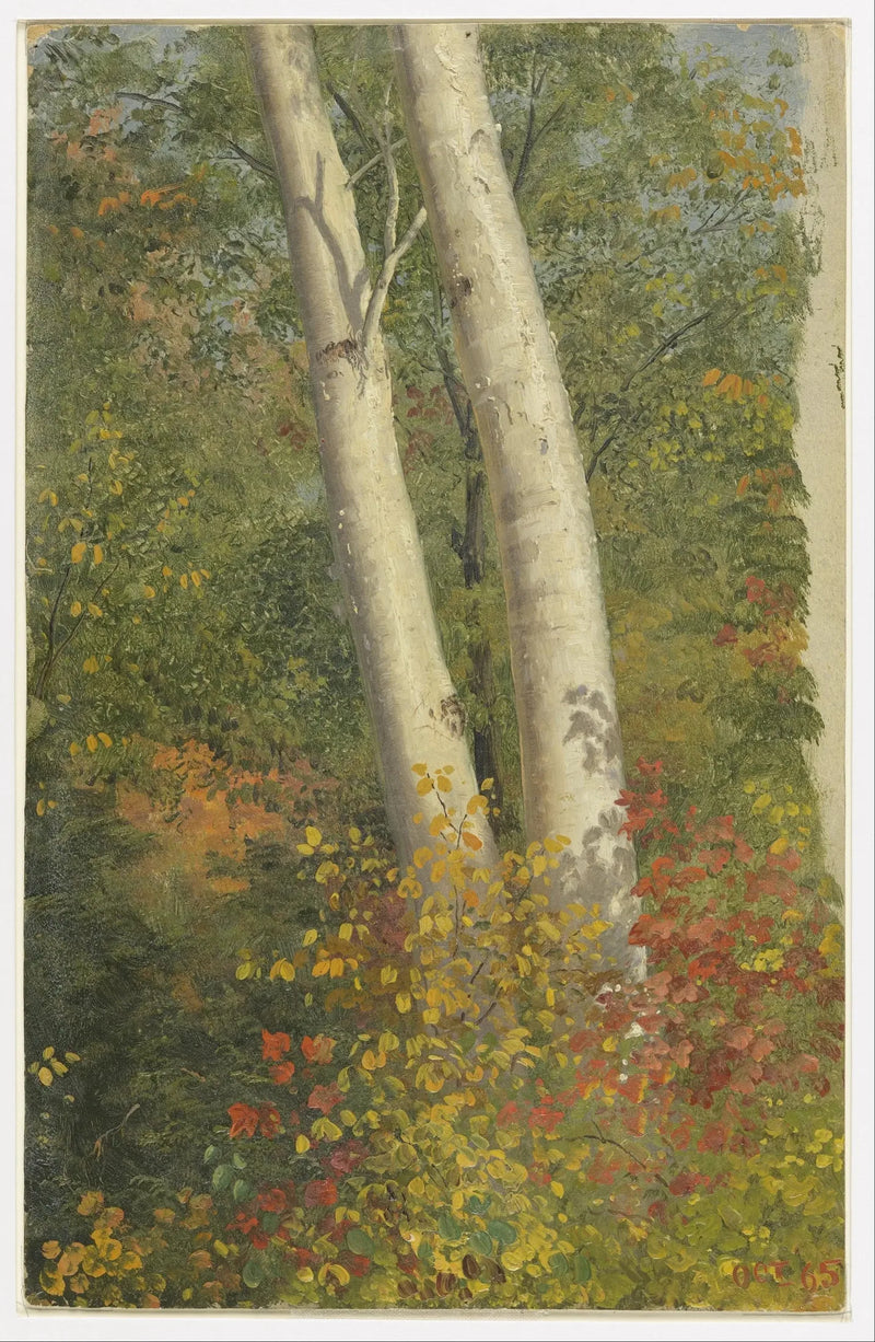 Esdoorns in de herfst - Frederic Edwin Church

Source:
Bouleaux en automne - Frederic Edwin Church