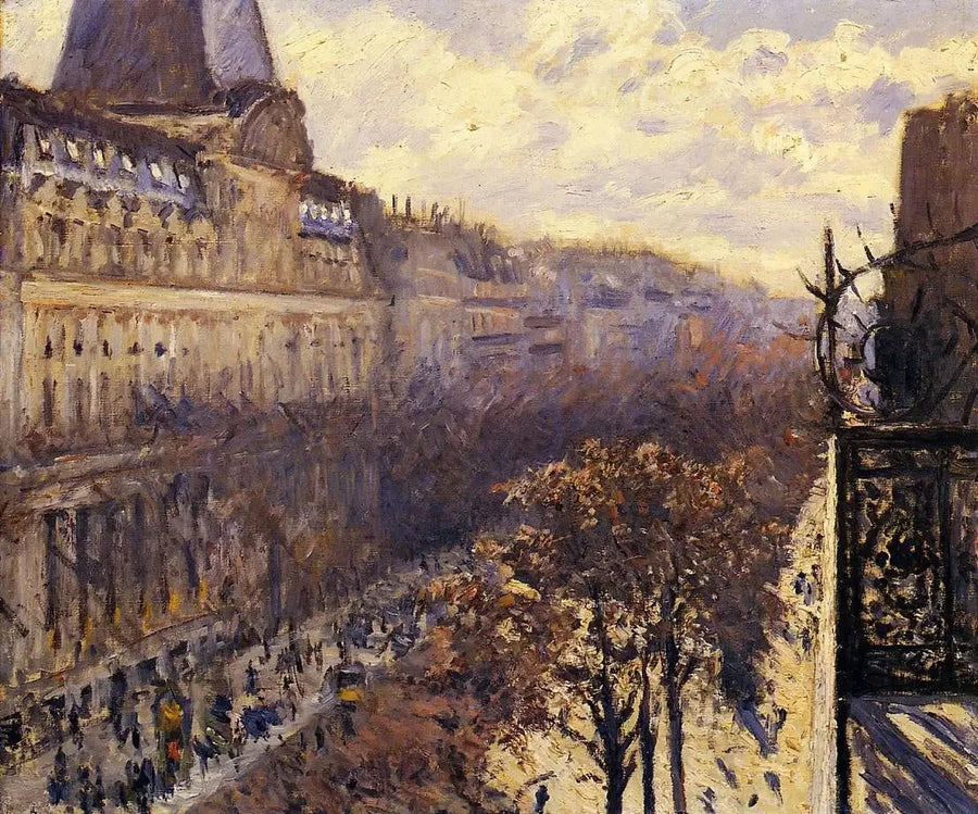Boulevard des Italianen - Gustave Caillebotte