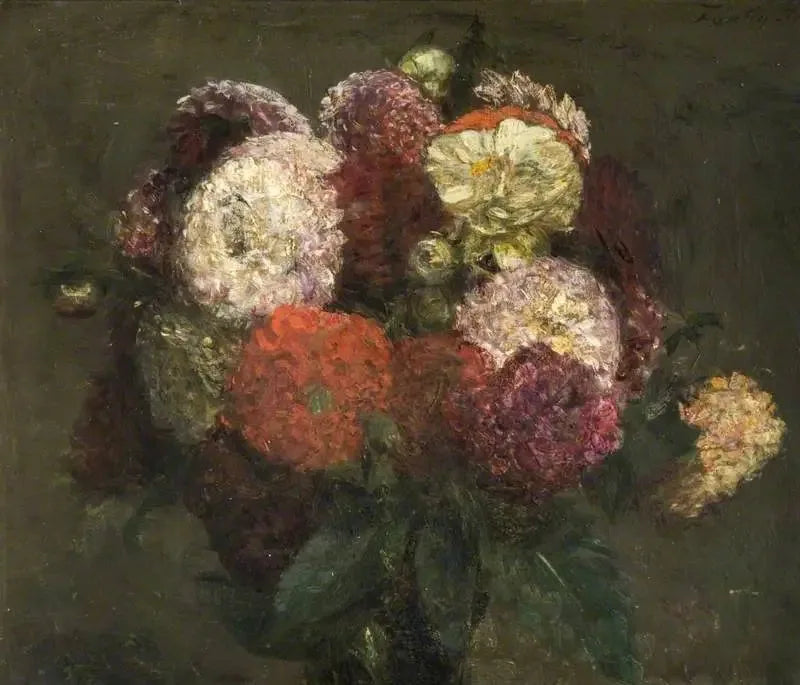 Bouquet van Dahlia's - Henri Fantin-Latour

Source:
Bouquet de Dahlias - Henri Fantin-Latour