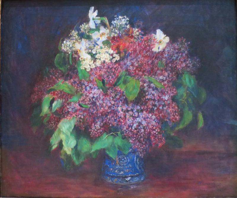 Bosje seringen - Pierre-Auguste Renoir