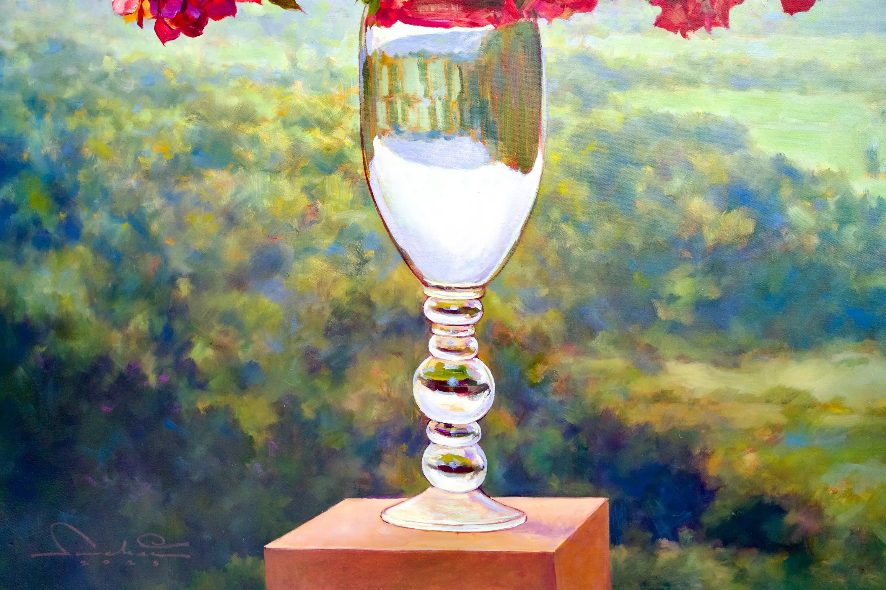 Bouquet de Rose | 100 x 130 cm Reproductions de tableaux à la peinture à l’huile