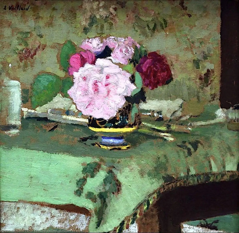 Rozenboeket - Édouard Vuillard