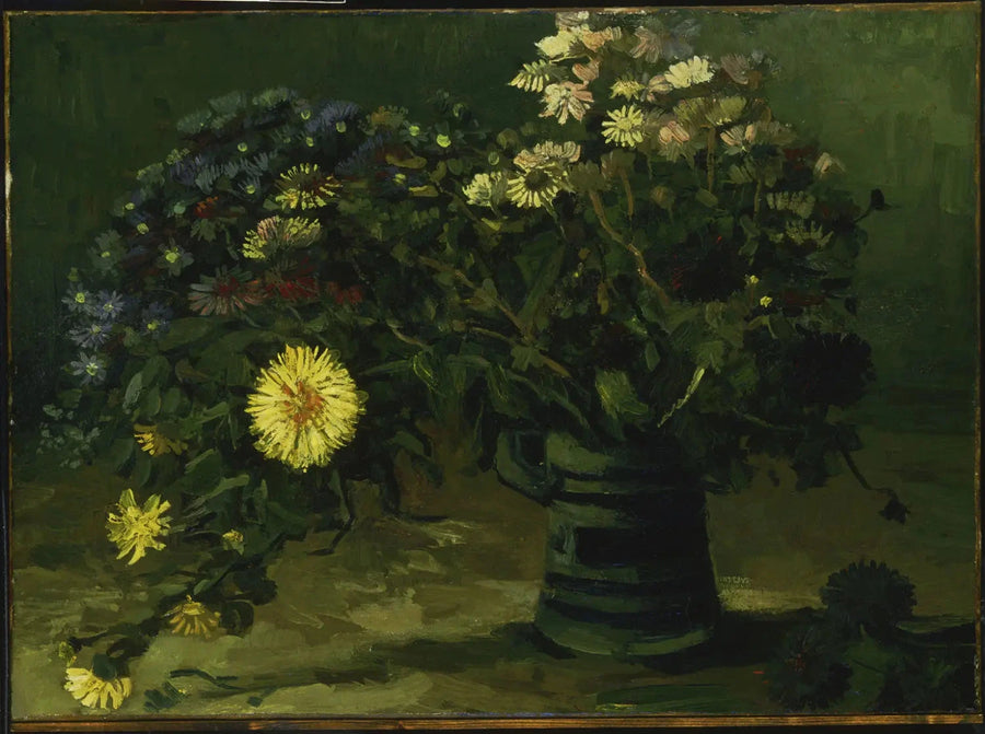 Stilleven met een boeket madeliefjes - Vincent van Gogh
