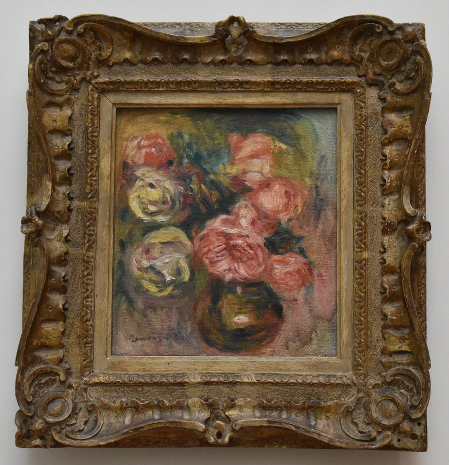 Boeket van rozen - Pierre-Auguste Renoir