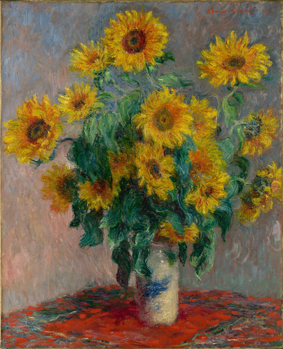 Boeket zonnebloemen W628 - Claude Monet