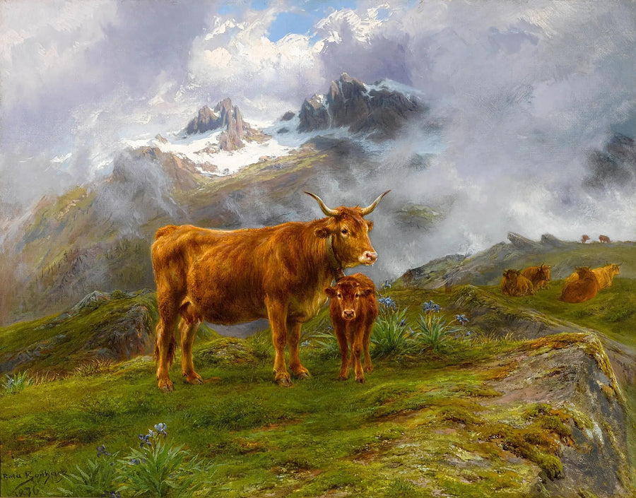 Hoogland Runderen - Rosa Bonheur