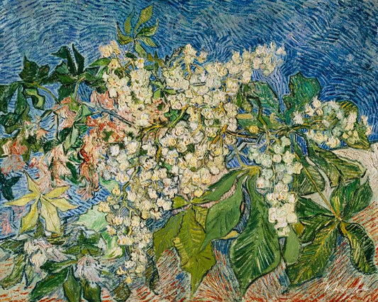 Branches de châtaigniers en fleurs - Van Gogh - Reproductions de tableaux et peintures haut de gamme