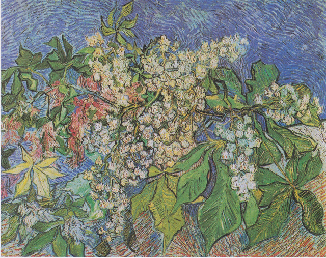 Kastanjetakken in bloei - Vincent van Gogh