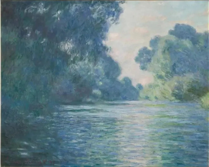 Arm van de Seine nabij Giverny - Claude Monet