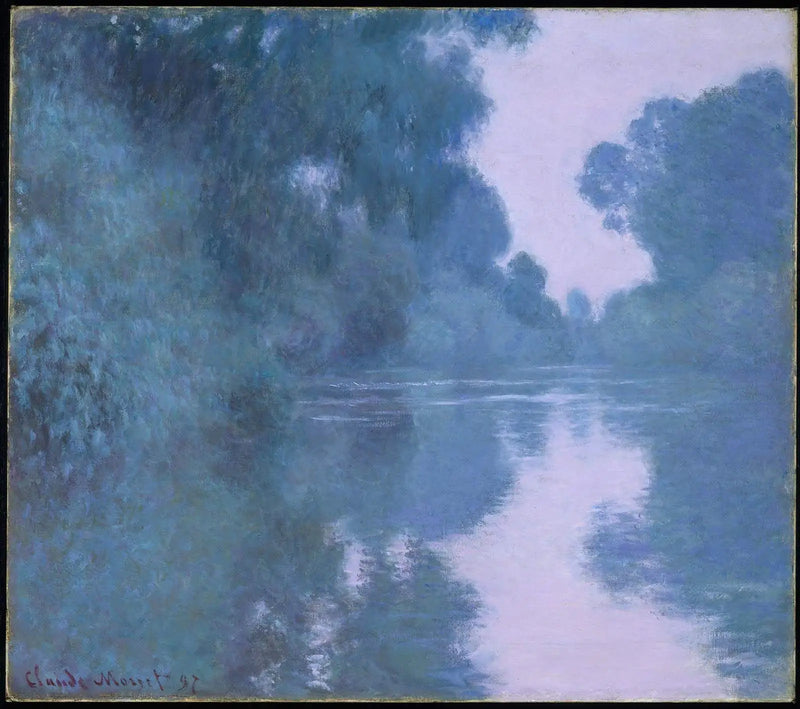 Arm van de Seine nabij Giverny. - Claude Monet