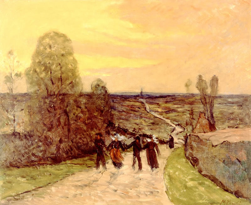 Bretons op de Weg - Maxime Maufra