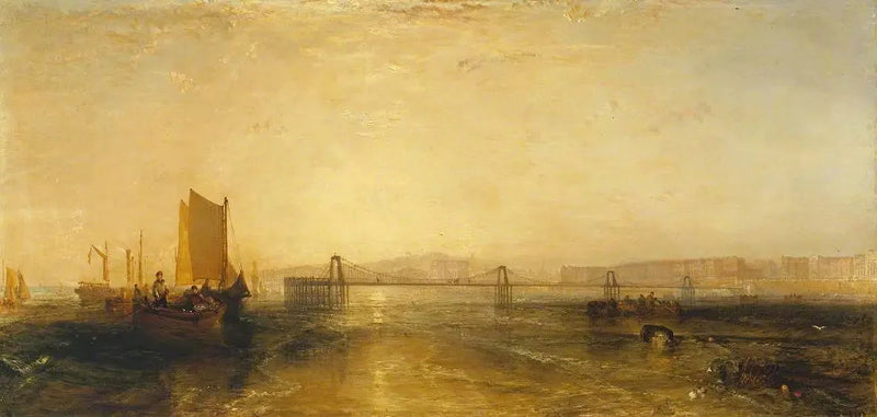 Brighton vanuit de Zee - J. M. W. Turner
