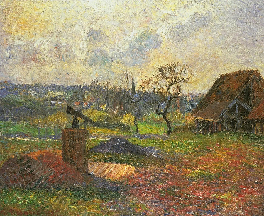Eragny Baksteenfabriek - Camille Pissarro