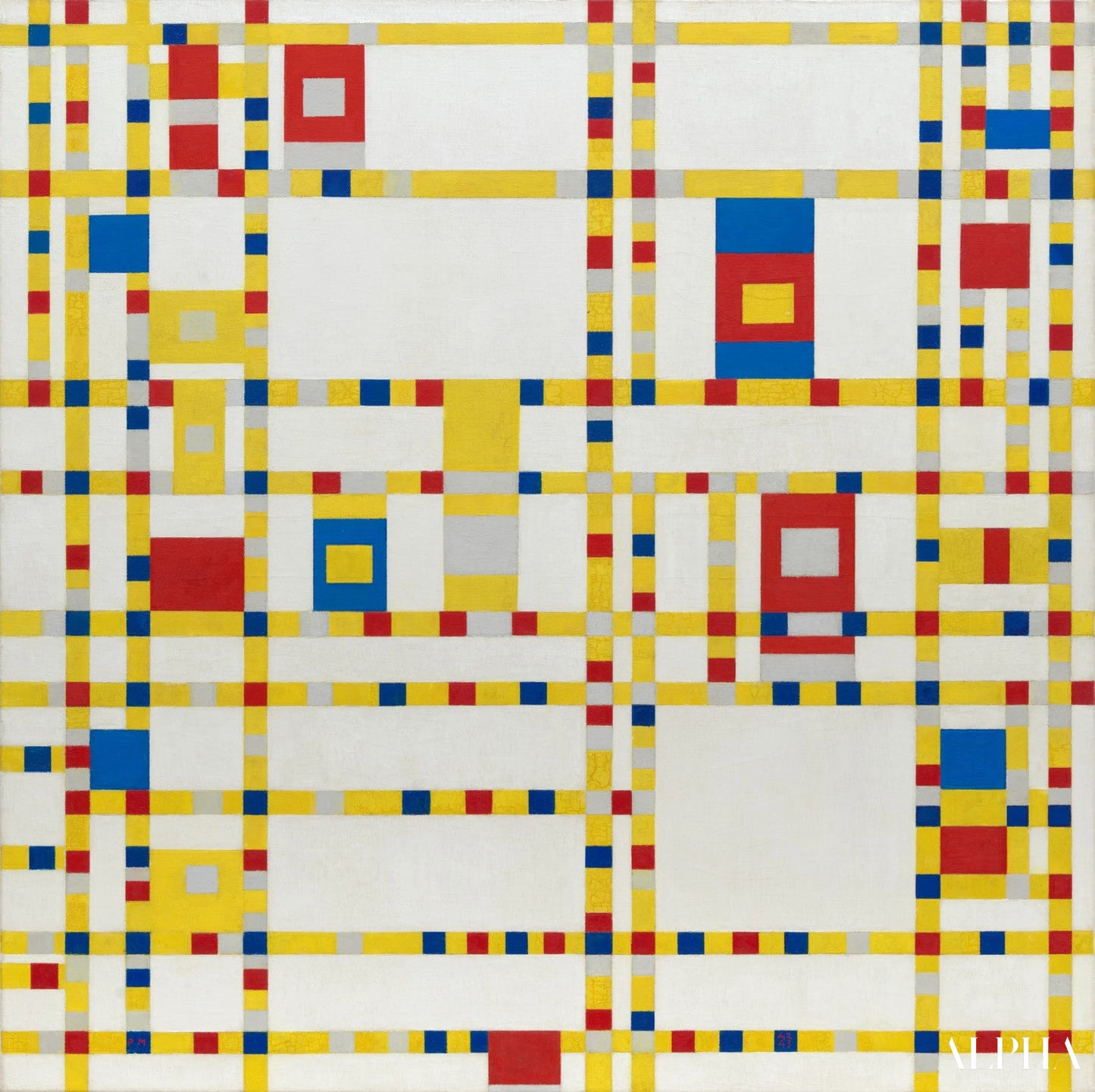 Broadway Boogie-Woogie - Mondrian - Reproducties van schilderijen en hoogwaardige schilderijen