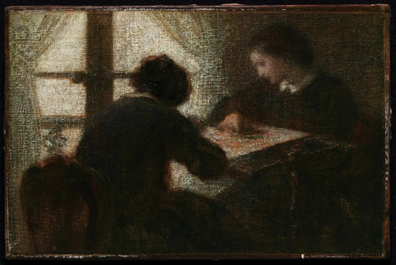 Brodeuses voor een raam - Henri Fantin-Latour

Source:
Brodeuses devant une fenêtre - Henri Fantin-Latour