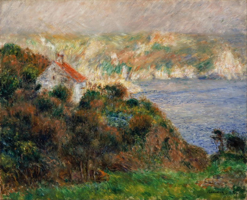 Mist in Guernesey - Pierre-Auguste Renoir