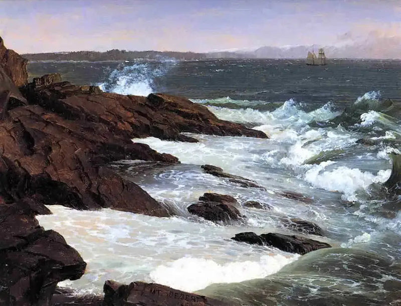 Mist op de open zee bij Mont Désert - Frederic Edwin Church

Source:
Brouillard au large de Mont Désert - Frederic Edwin Church