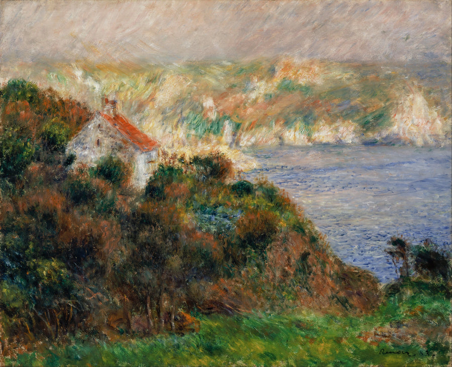 Mist in Guernesey - Pierre-Auguste Renoir