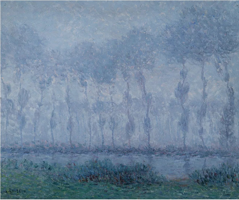 Mist op de Eure, Saint-Cyr - Gustave Loiseau